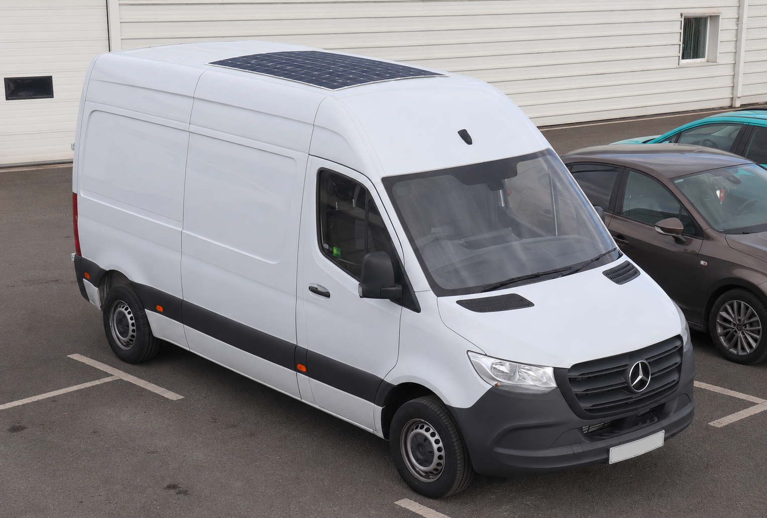 Cargo Vans / Last-Mile Delivery Vans solar application photo 1