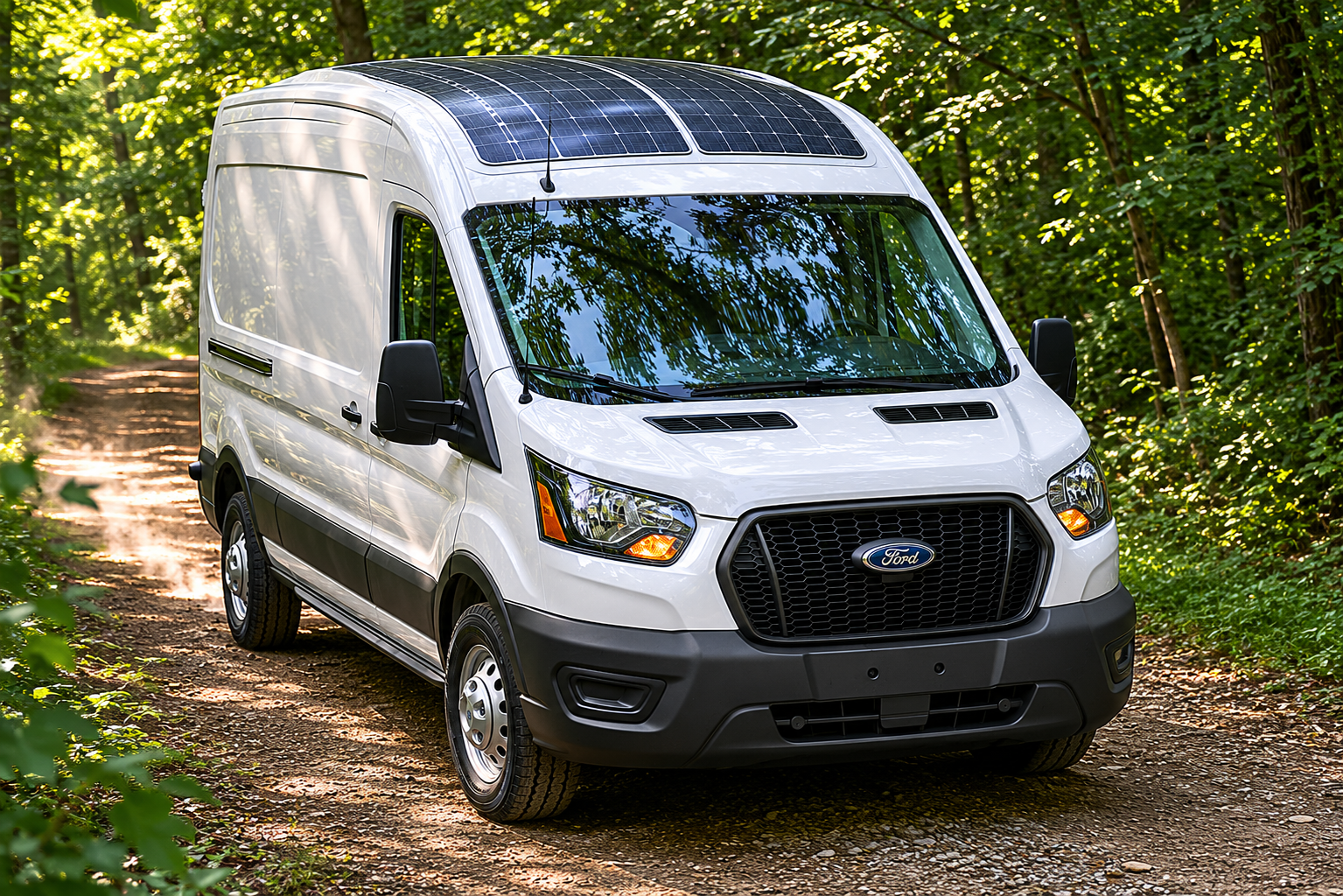 Cargo Vans / Last-Mile Delivery Vans solar application photo 2