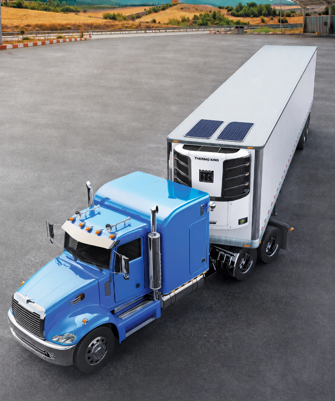 Cold Chain / Refrigerated Fleets solar application photo 6