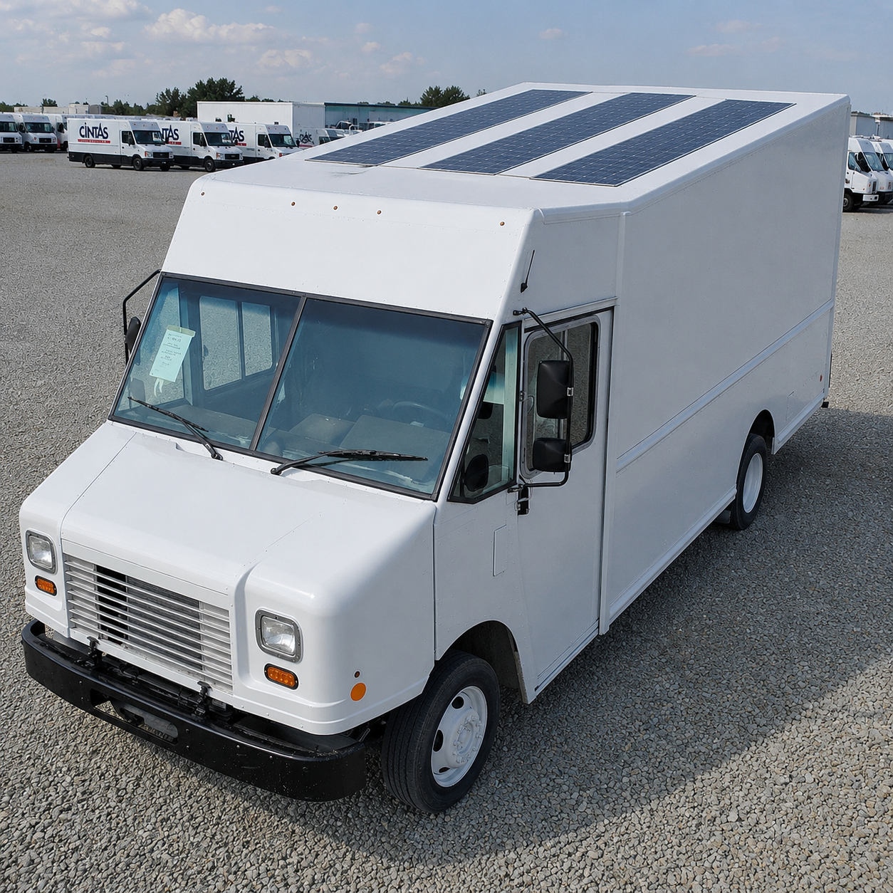 Food Trucks / Mobile Coffee & Business Vehicles solar application photo 5