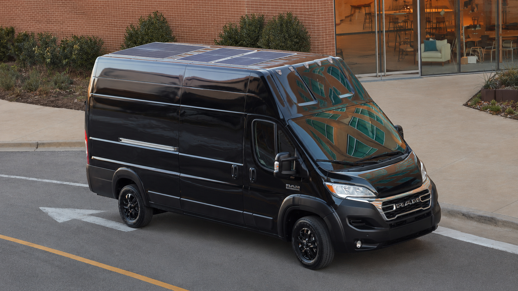 Food Trucks / Mobile Coffee & Business Vehicles solar application photo 8